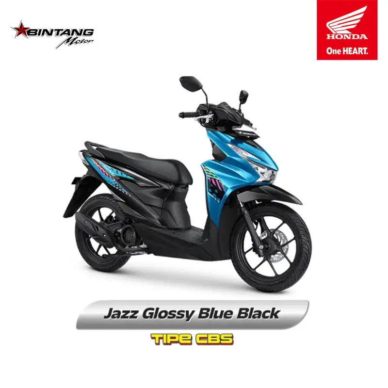Pilihan Warna Honda BEAT SPORTY SERIES Jazz Glossy Blue