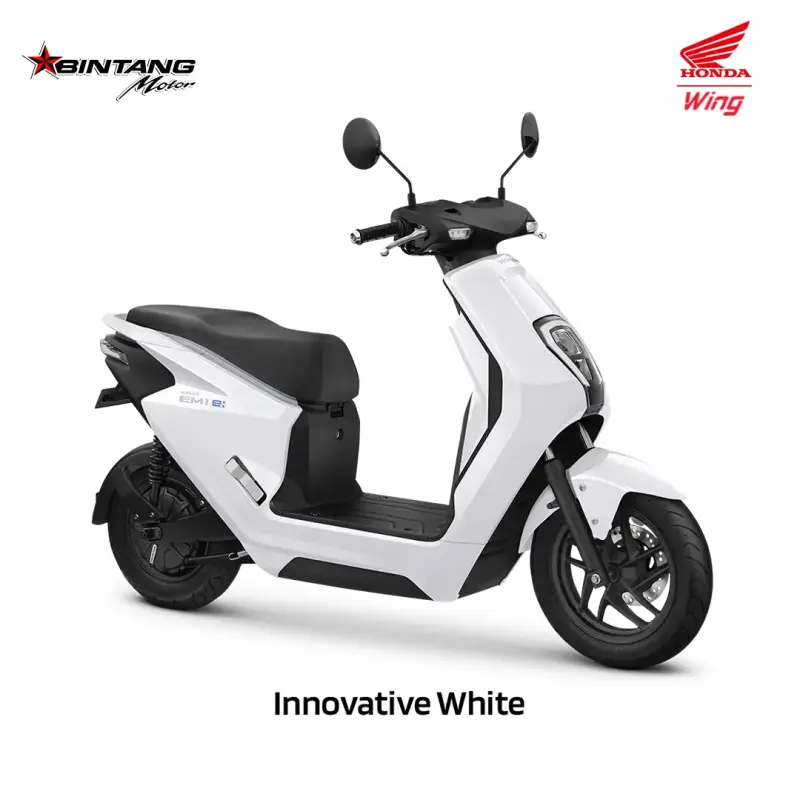 Pilihan Warna Honda EM1 E SERIES Innovative White