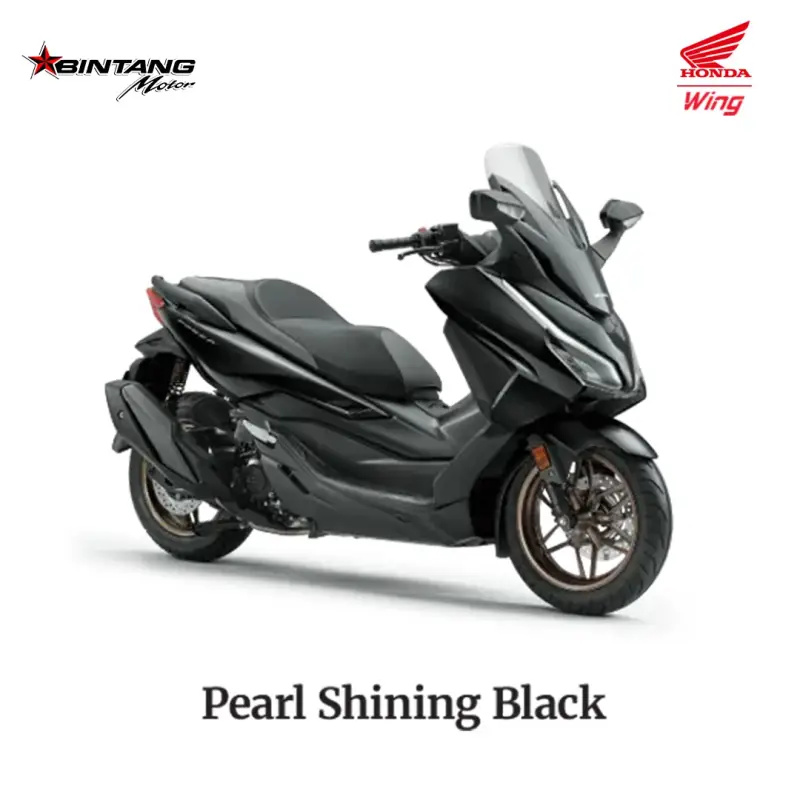 Pilihan Warna Honda FORZA SERIES Pearl Shining Black