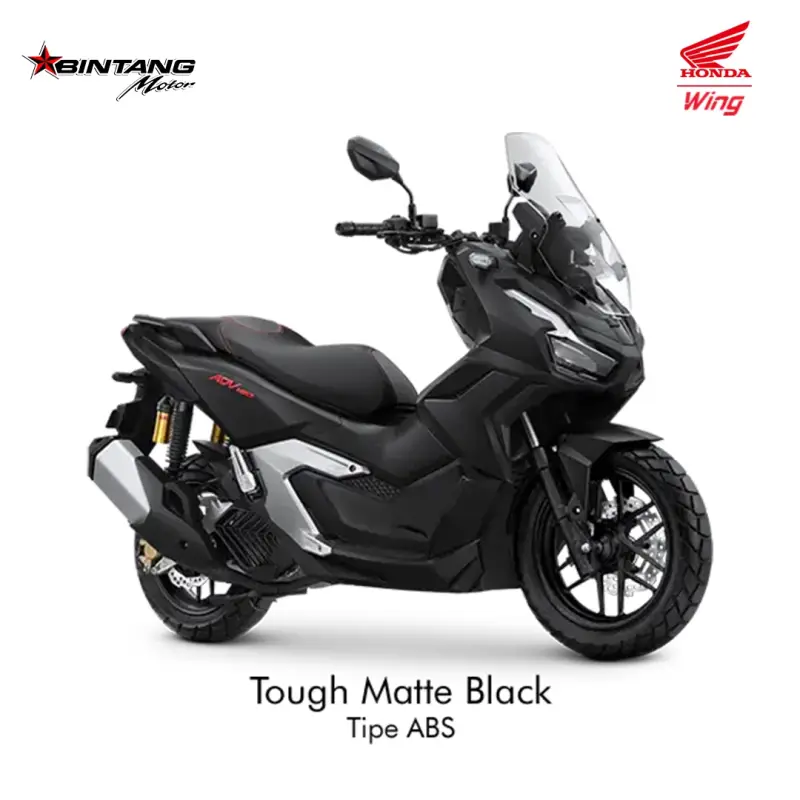 Pilihan Warna Honda ADV 160 SERIES Tough Matte Black