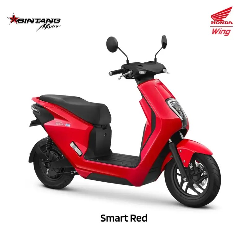 Pilihan Warna Honda EM1 E SERIES Smart Red