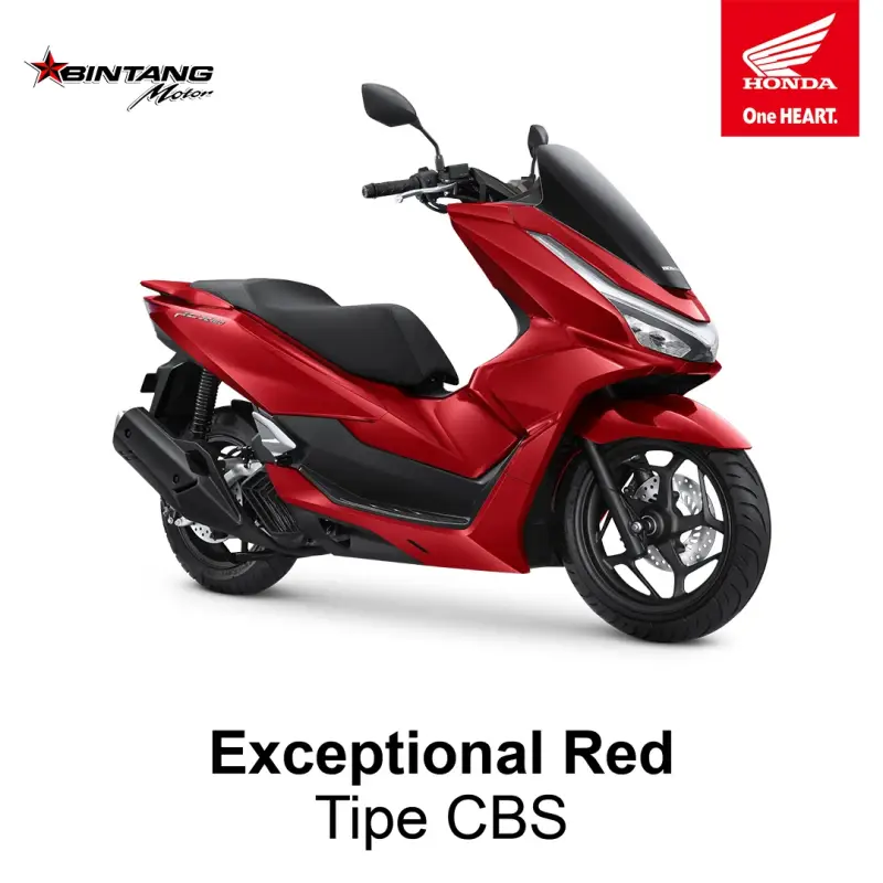Pilihan Warna Honda PCX 160 SERIES Exceptional Red