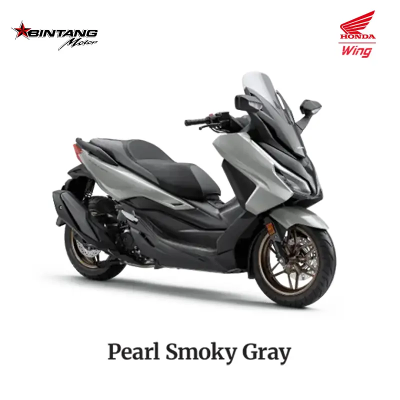 Harga OTR Kredit FORZA SERIES Pearl Smoky Grey di Indonesia