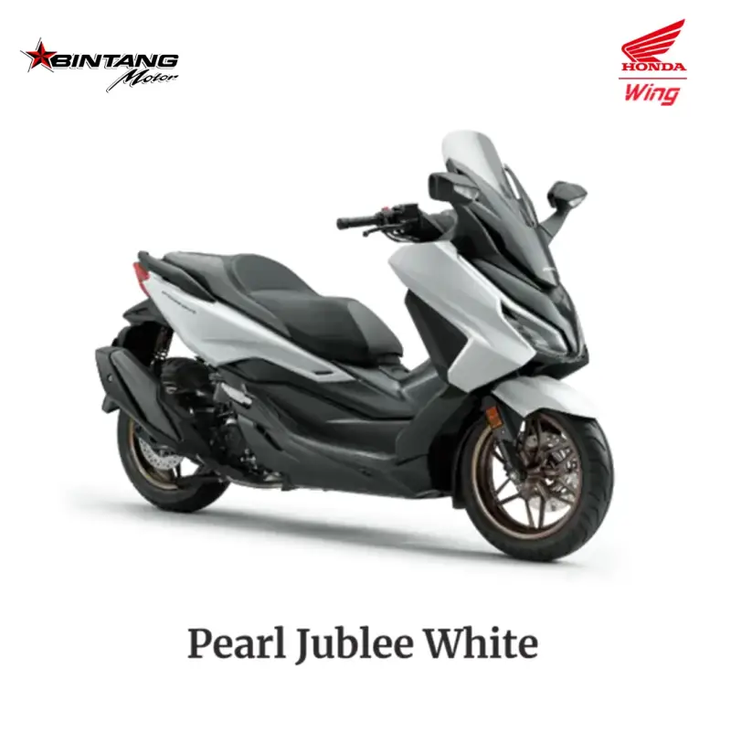 Pilihan Warna Honda FORZA SERIES Pearl Jublee White