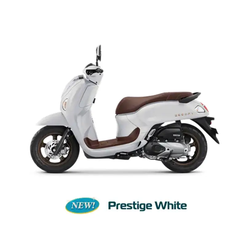 Pilihan Warna Honda SCOOPY SERIES Prestige White