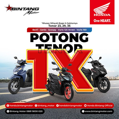 Thumbnail Promo Promo SEJIWA Honda Bintang Motor Bogor Juni 2026