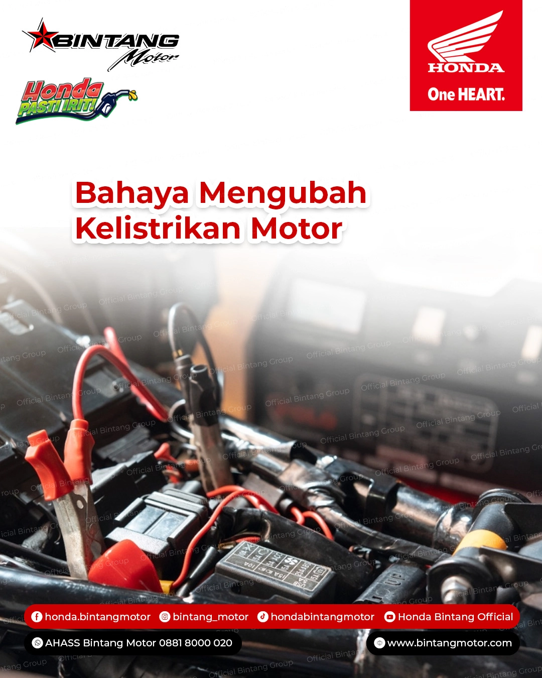 Bahaya Modifikasi Kelistrikan Motor yang Perlu Sobi Waspadai