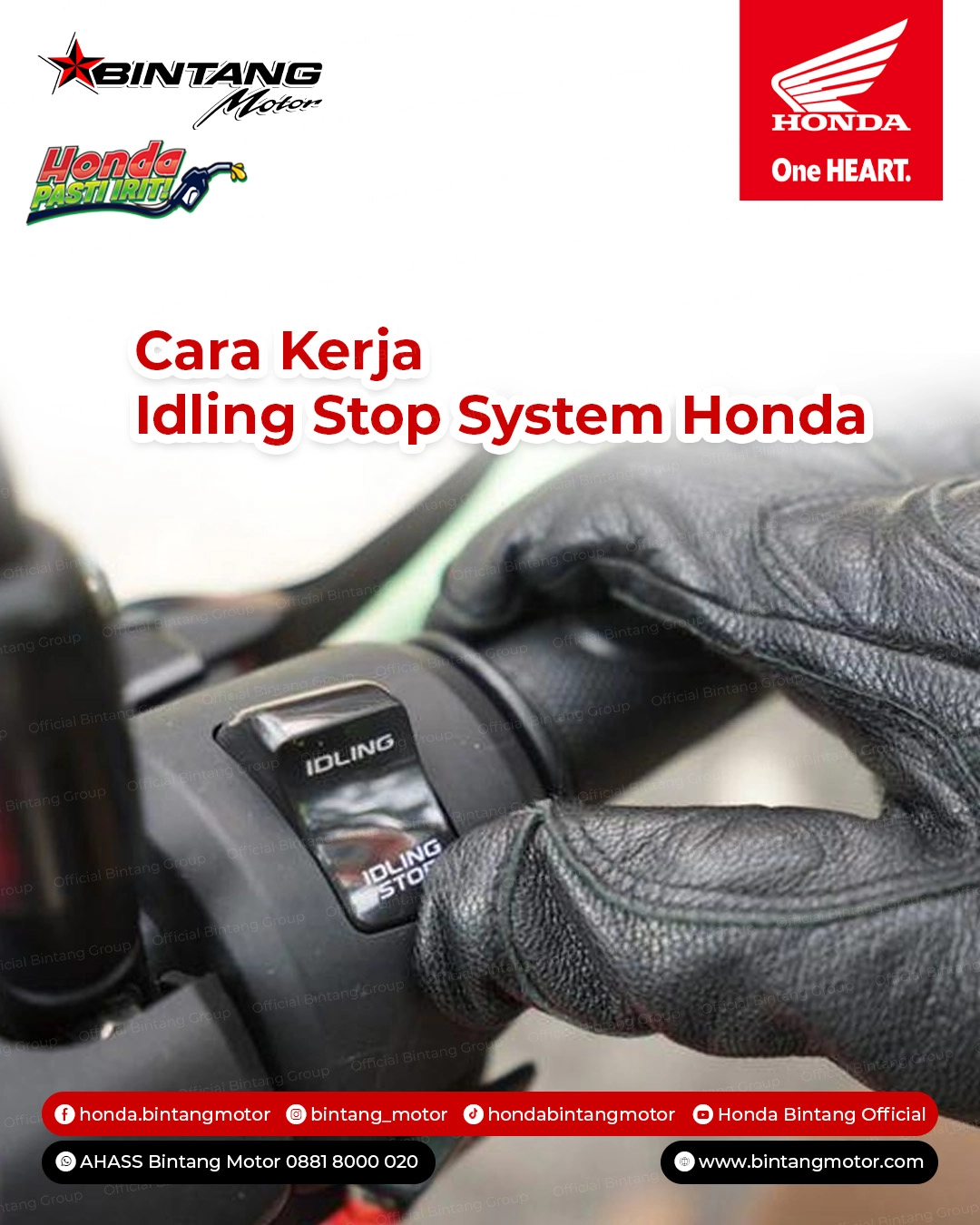 Cara Kerja Idling Stop System Honda untuk Efisiensi Maksimal