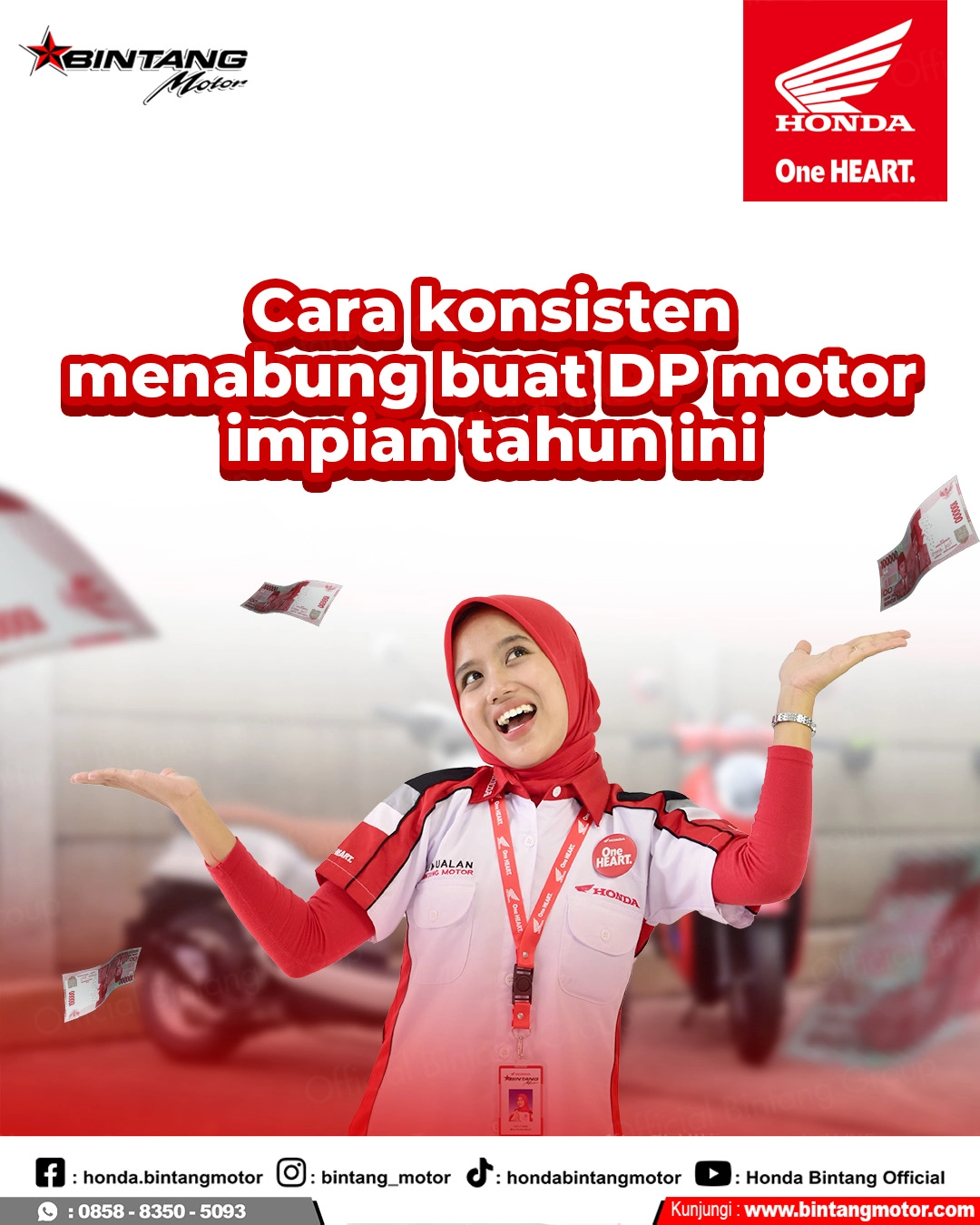 Cara Konsisten Menabung Buat DP Motor Impian Tahun Ini: Wujudkan Honda Idaman Anda