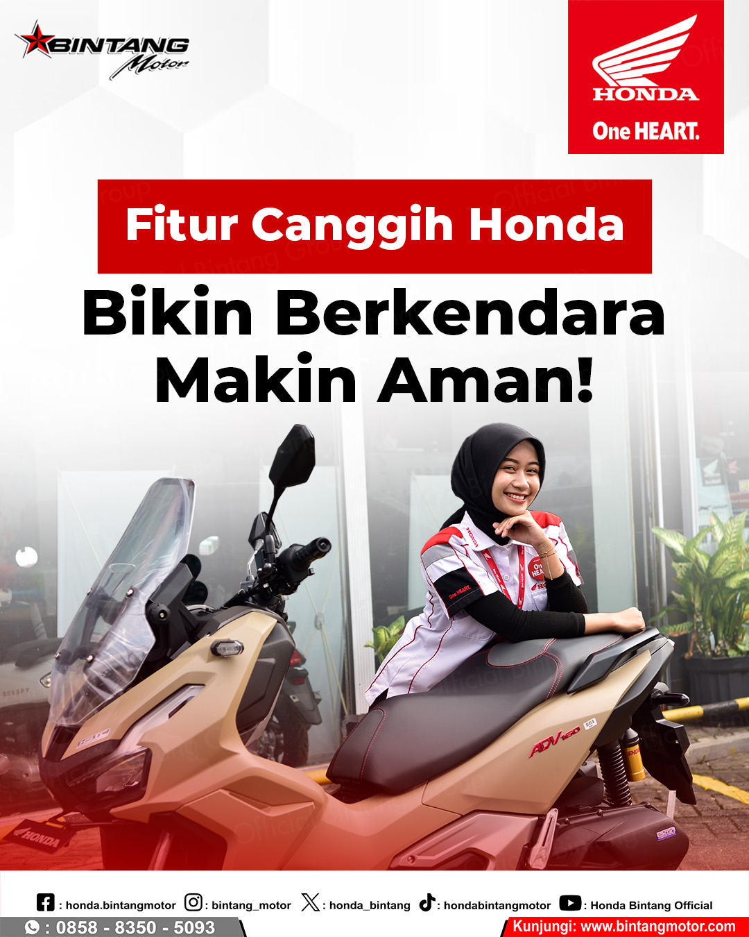 Fitur Canggih Honda Bikin Berkendara Makin Aman: Review Eksklusif Tim Bintang Motor