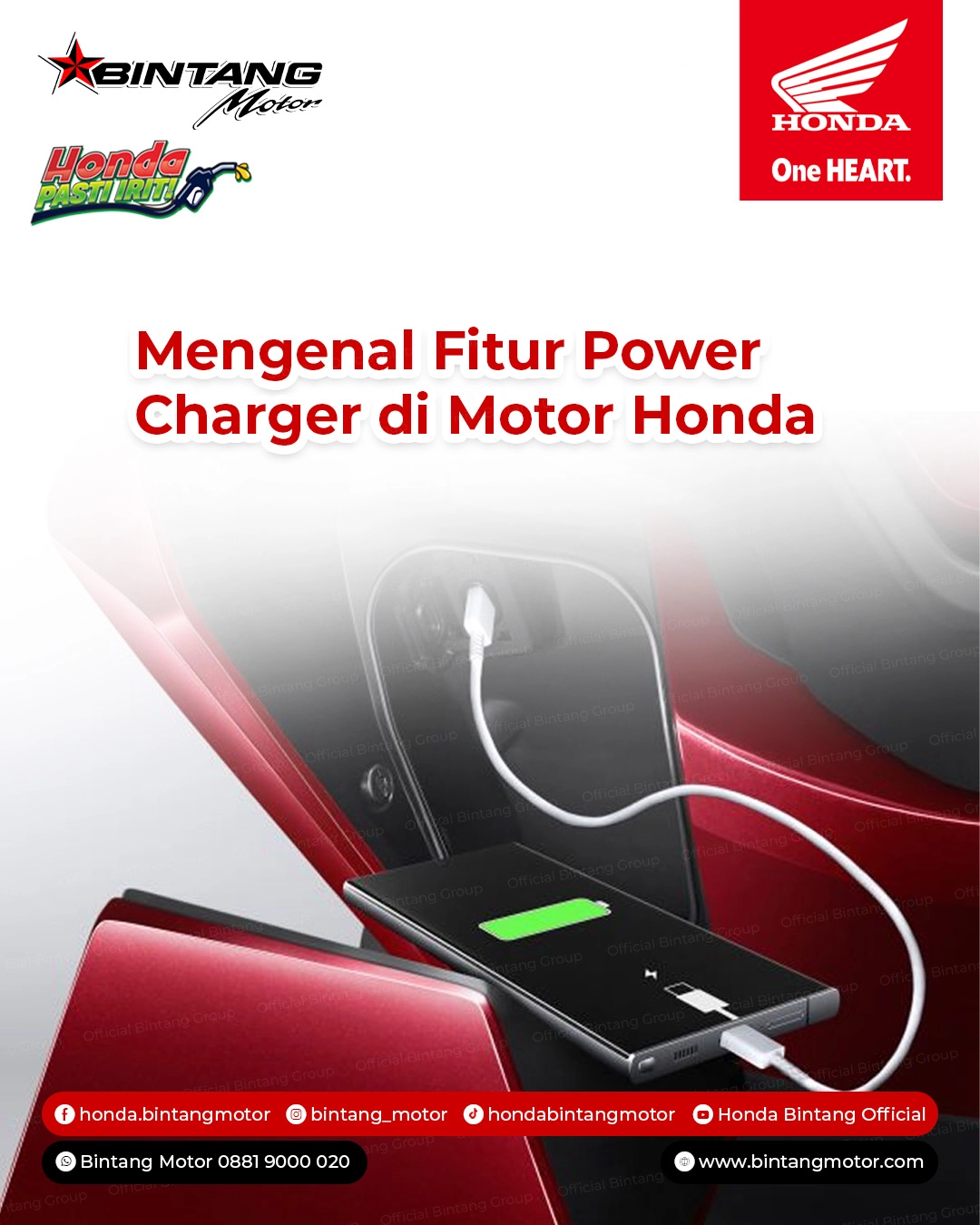 Fitur Power Charger pada Motor Honda Solusi Mobilitas Modern