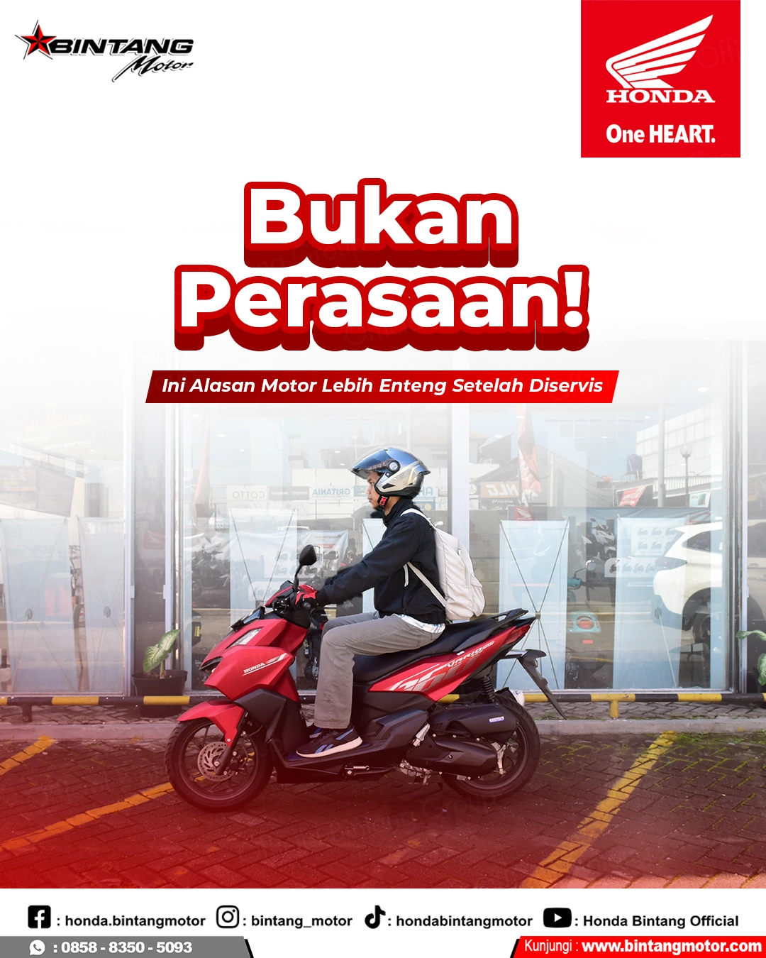 Ini Alasan Motor Lebih Enteng Setelah Di Servis Rahasia Performa Honda Tetap Prima