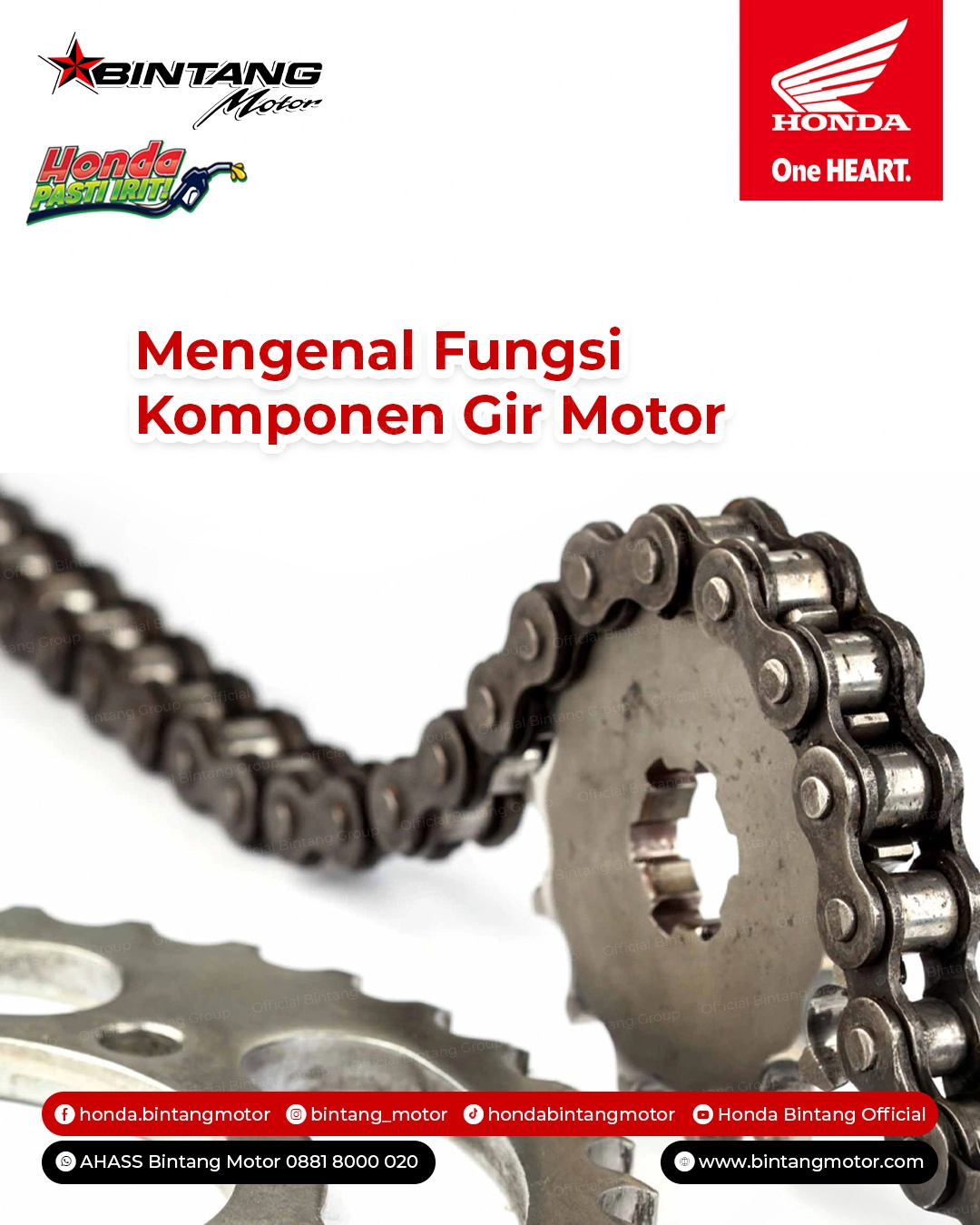 Mengenal Fungsi Gir Motor Honda untuk Performa Optimal