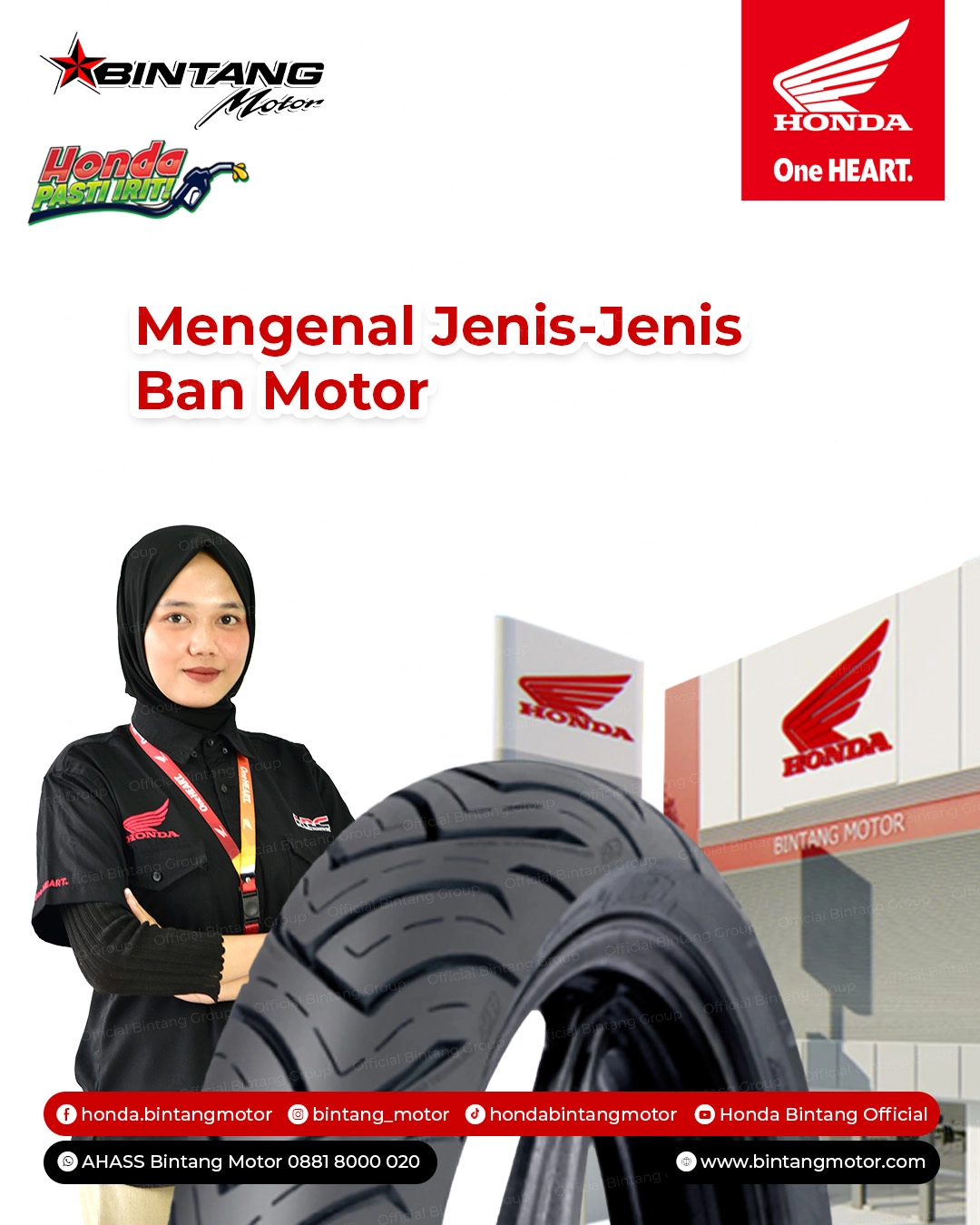 Mengenal Jenis-Jenis Ban Motor untuk Keamanan Sobi