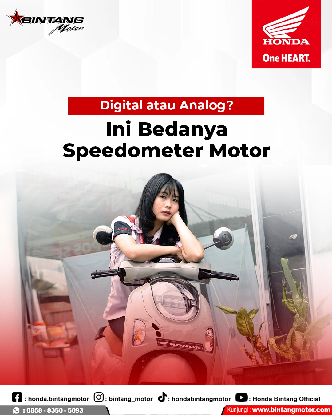 Speedometer Digital atau Analog? Ini Perbedaannya Menurut Tim Ahli Bintang Motor