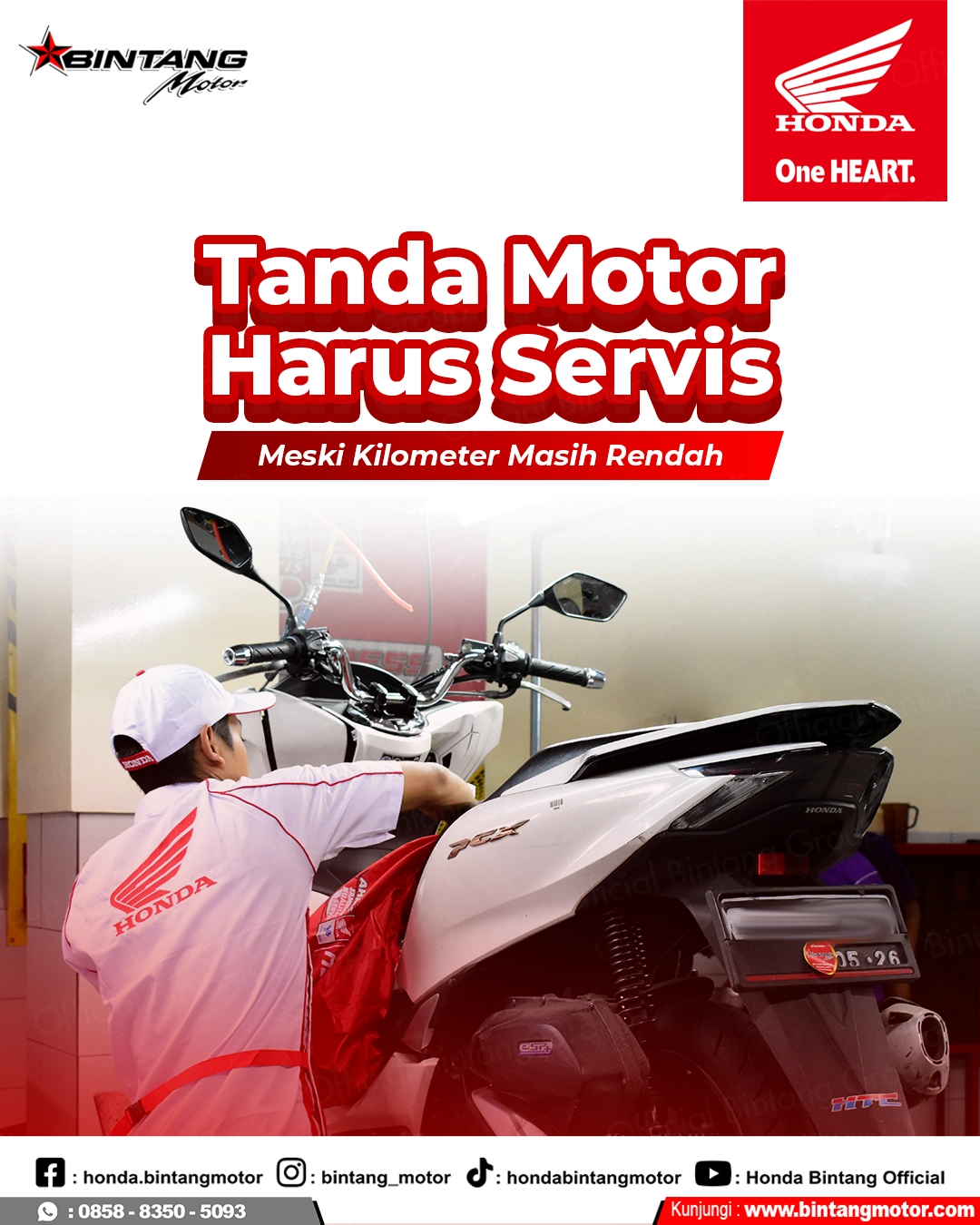 Tanda Motor Harus Servis Meski Kilometer Masih Rendah: Jangan Tunggu Mesin Bermasalah