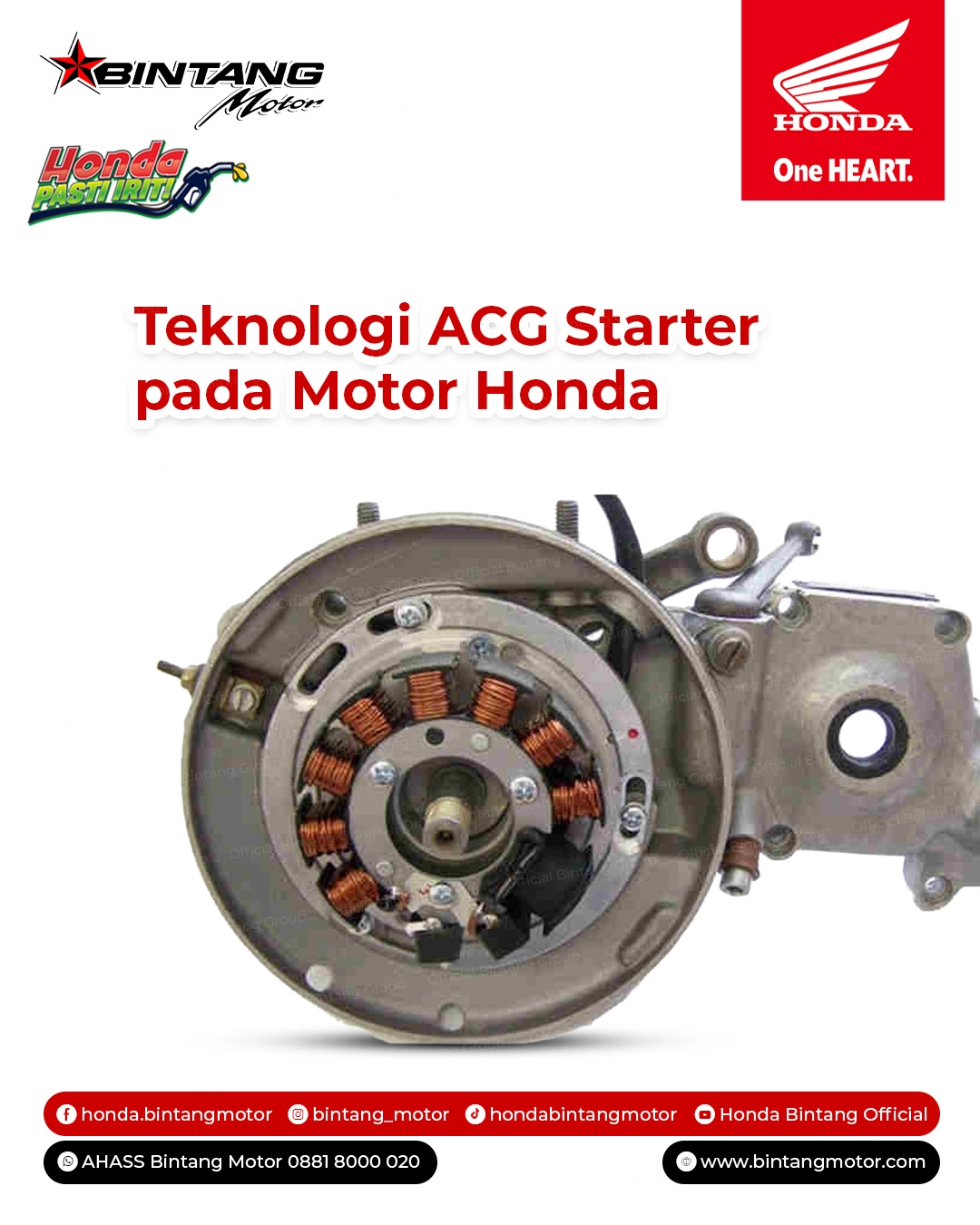 Teknologi ACG Starter Honda untuk Pengalaman Berkendara yang Halus