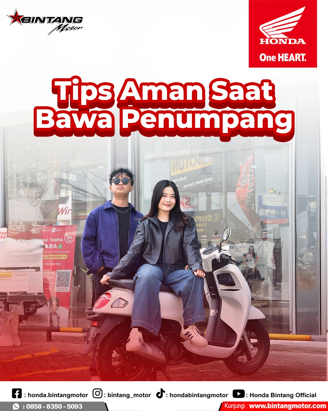 Tips Aman Saat Bawa Penumpang: Menjaga Keseimbangan dan Keselamatan Berkendara Berdua