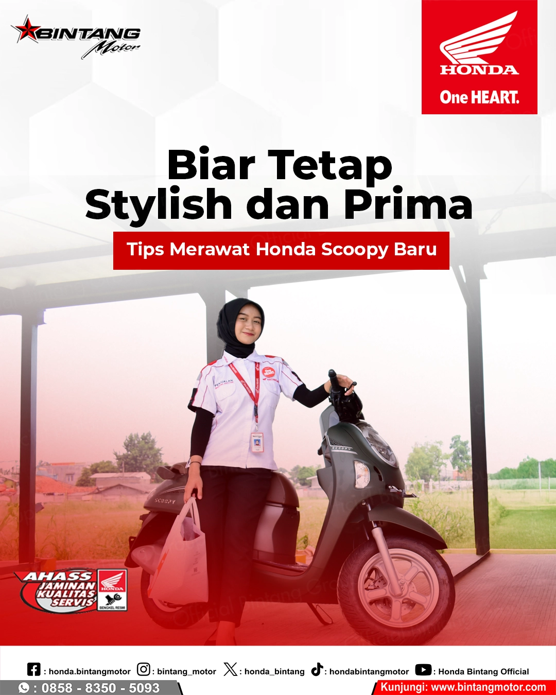 Tips Merawat Motor Scoopy Biar Tetap Stylish dan Prima: Panduan Lengkap dari Bintang Motor