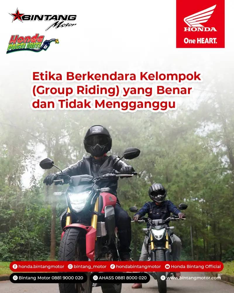 Thumbnail: Etika Berkendara Kelompok (Group Riding) yang Benar dan Tidak Mengganggu