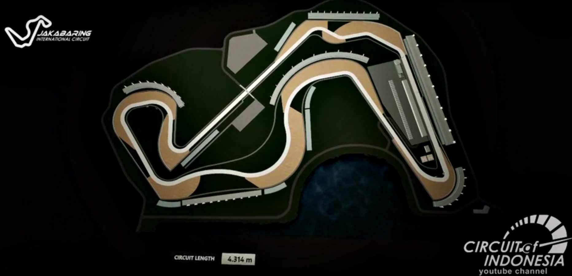 Intip Rancangan Visual Sirkuit MotoGP Jakabaring 2018 Honda
