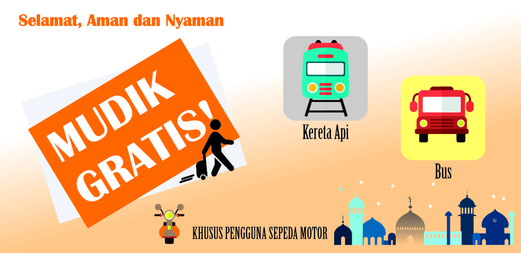 Syarat Pendaftaran Mudik Motor Gratis 2017 Kemenhub 