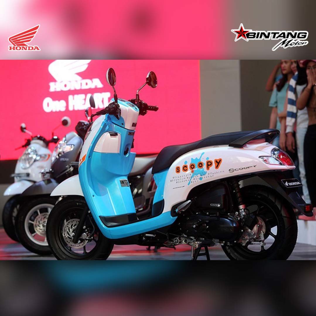 Honda Scoopy  dengan Pelek  14 Tidak Dijual Lagi Honda 