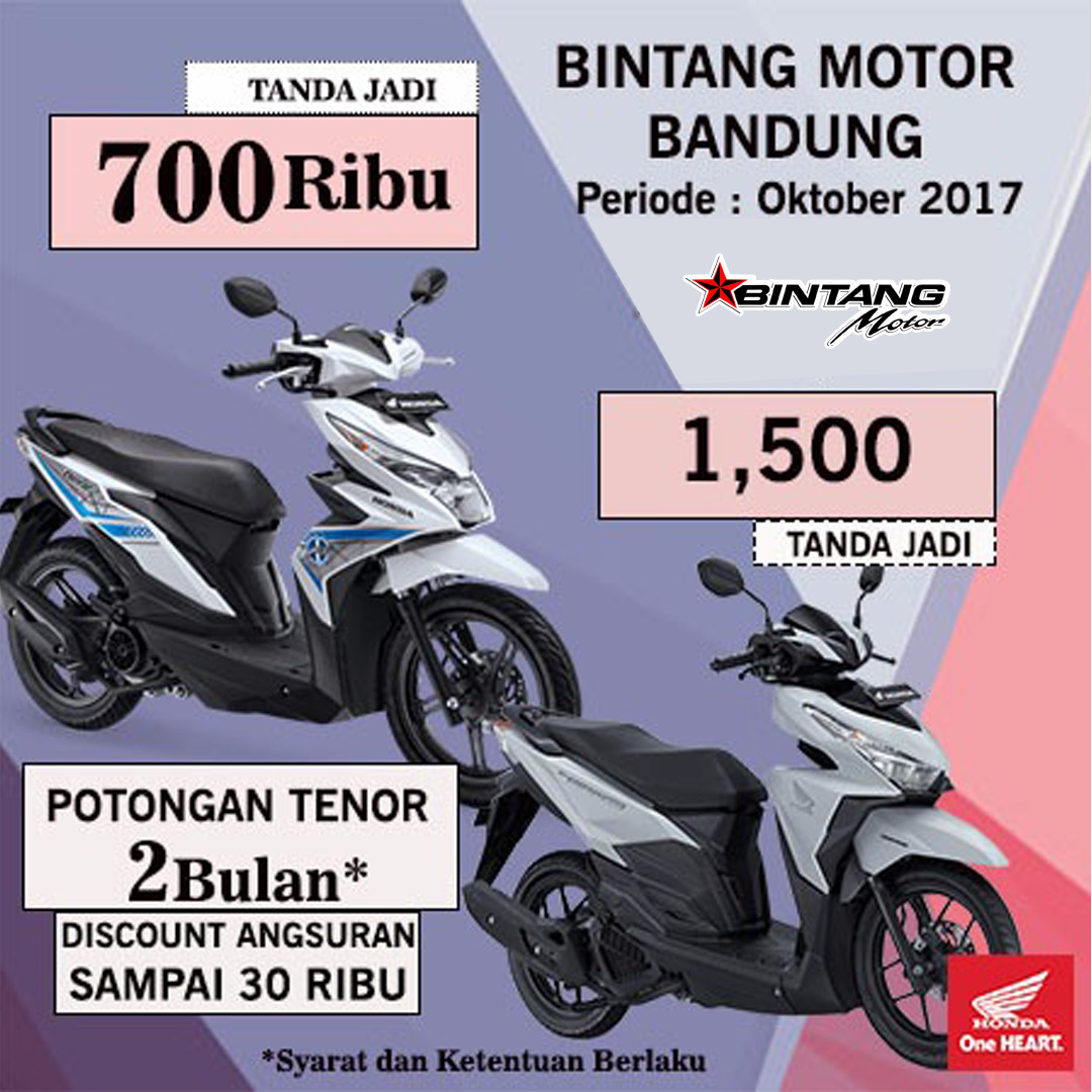 Review Promo Bintang Motor Oktober 2017 Honda Bintang Motor