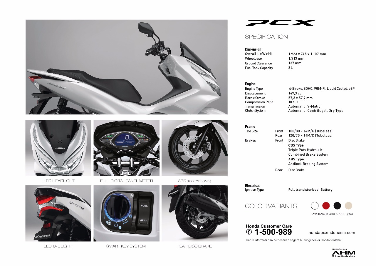 Peluncuran All New Honda PCX 150 Lokal Di Indonesia - Honda Bintang Motor