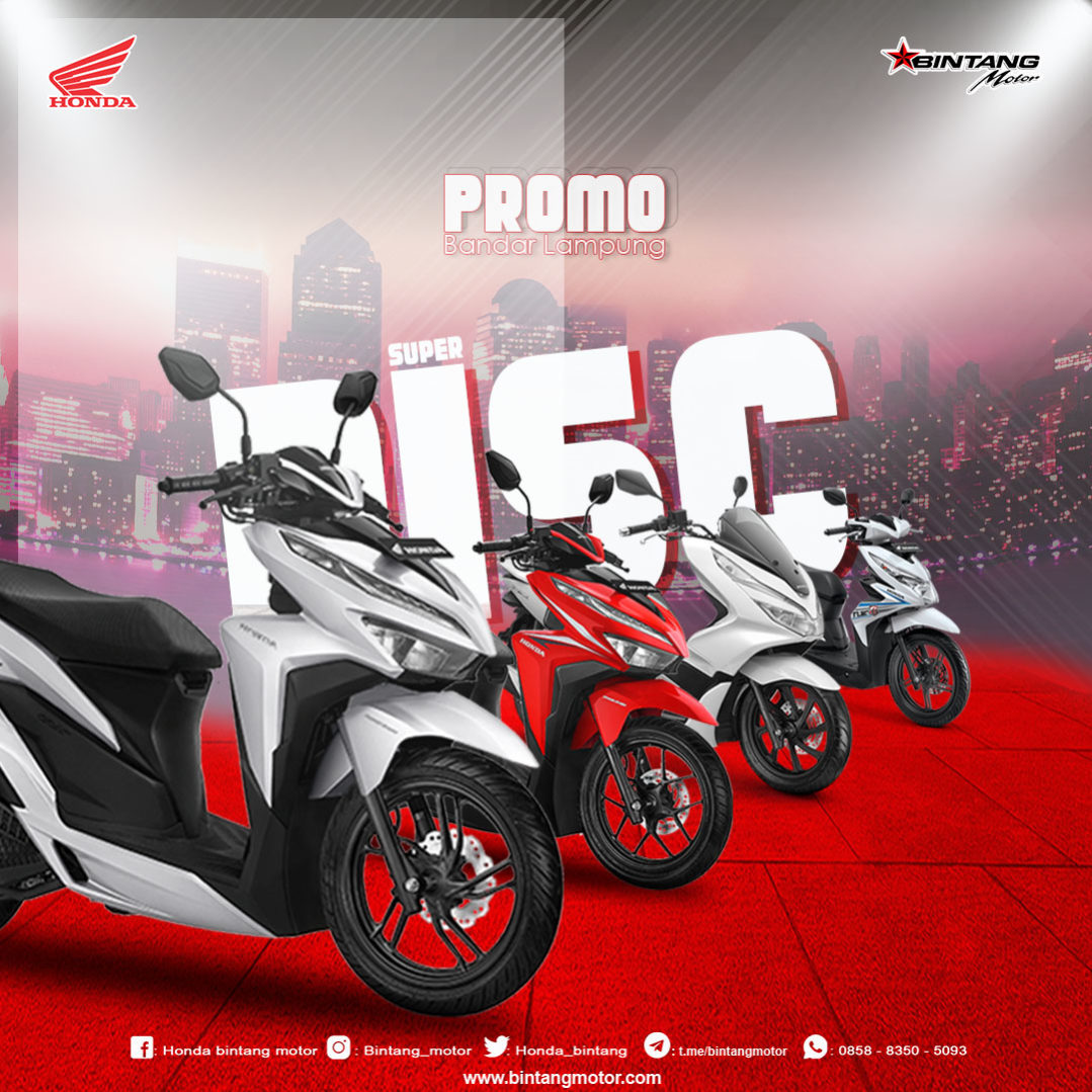 Promo Bandar  Lampung  Januari 2019 Honda Bintang Motor 