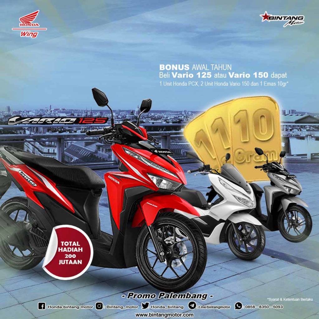 Review Promo Bintang Motor Januari 2019 Honda Bintang Motor