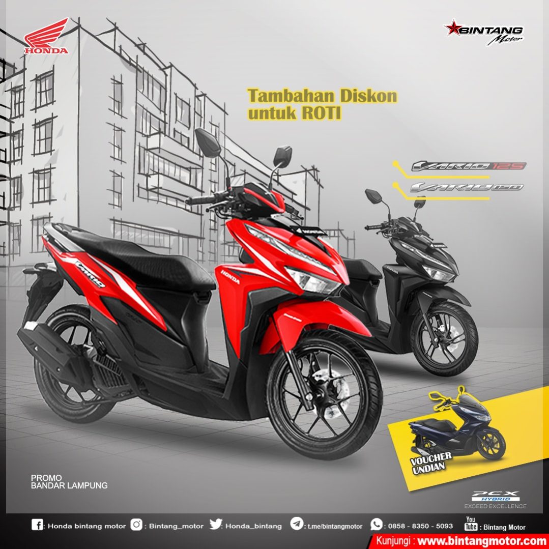 Promo Bintang Motor  Bandar  Lampung  Maret 2019 Honda 