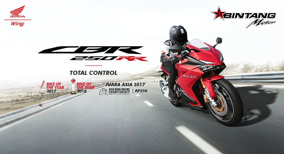 Harga CASH/CREDIT CBR250RR 2 Silinder - Honda Bintang Motor