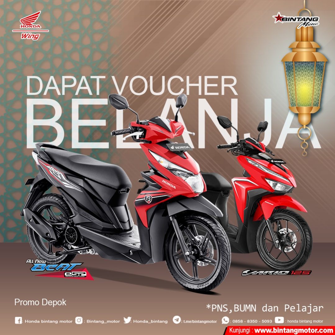  Promo  Bintang Motor  Depok  Mei 2019 Honda  Bintang Motor 