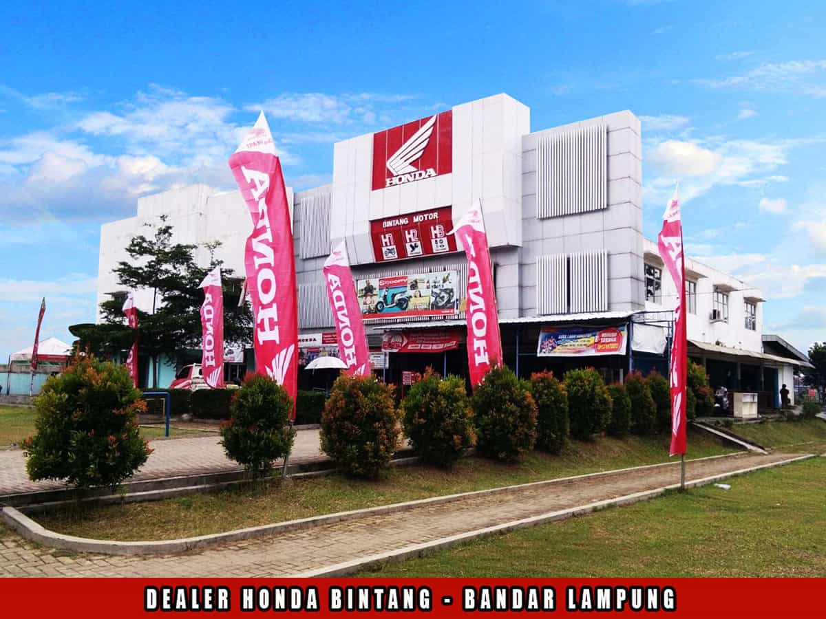 Dealer Bintang Motor  Cabang Bandar  Lampung  Honda Bintang 