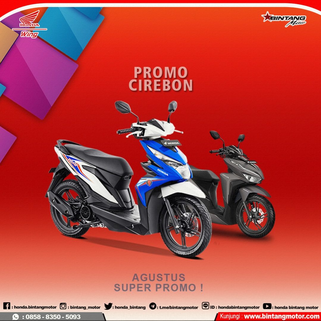 Promo Bintang Motor Cirebon Agustus 2019