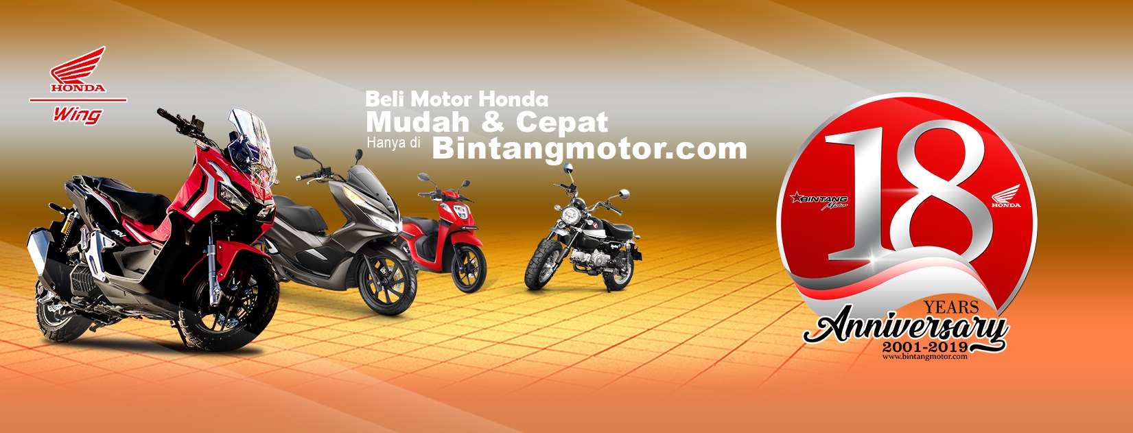 Honda Bintang Motor Kredit Motor Honda Murah