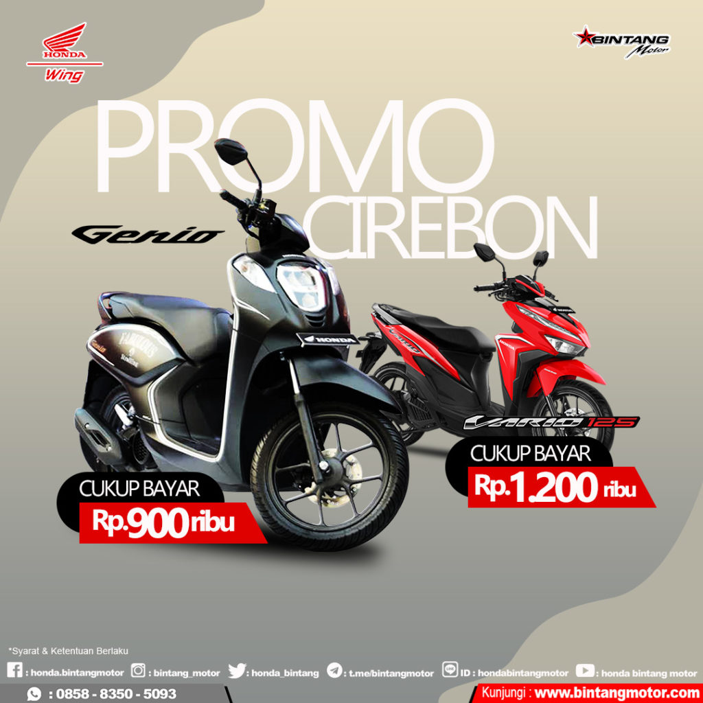 Promo Bintang Motor Cirebon September 2019