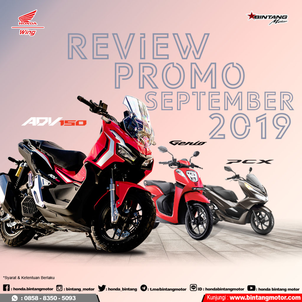 Promo Bintang Motor September 2019
