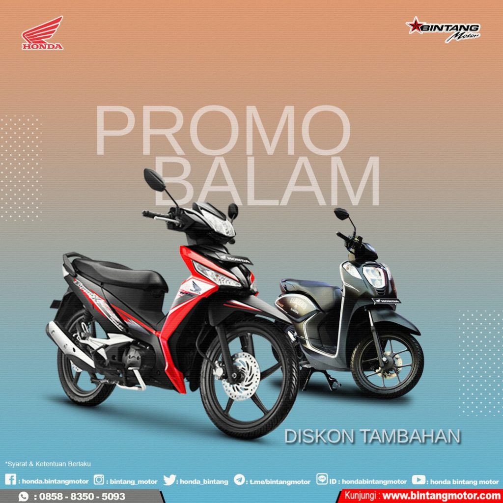 Promo Bintang Motor Bandar Lampung September 2019