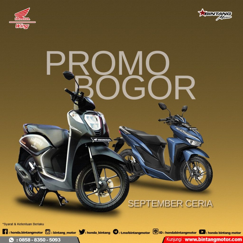 Promo Bintang Motor Bogor September 2019