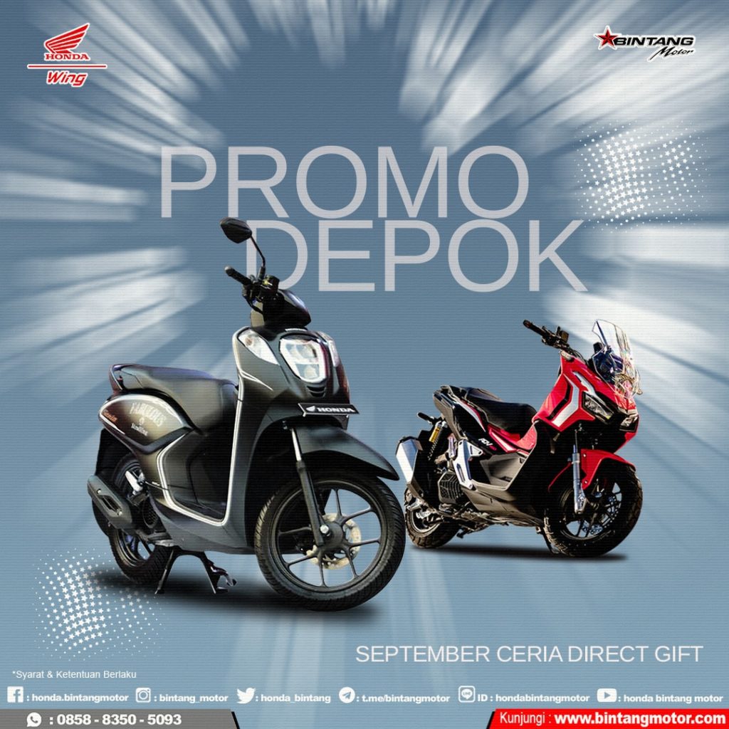 Promo Bintang Motor Depok September 2019
