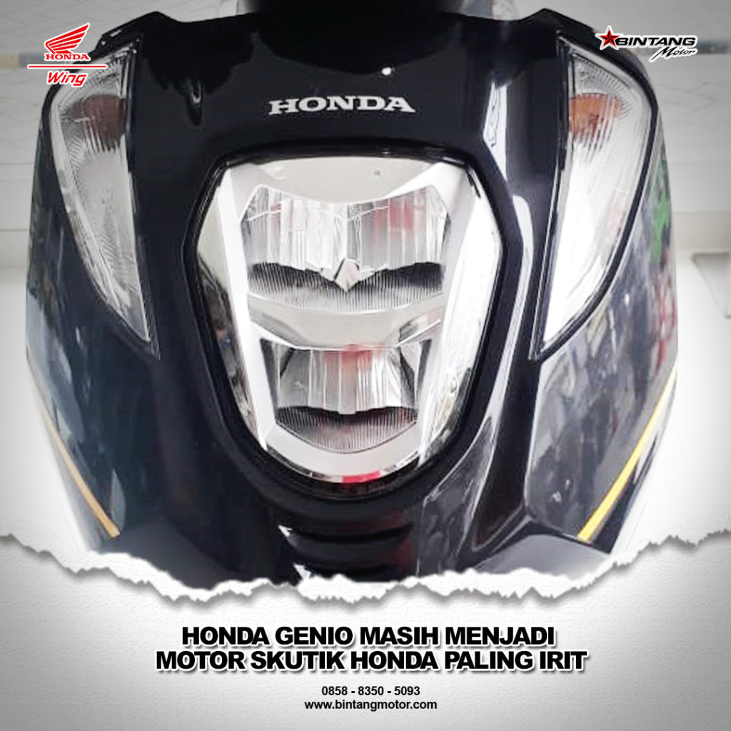 Honda Genio Masih Menjadi Motor Skutik Honda Paling Irit_231019