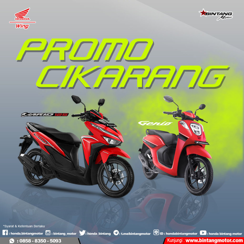 Promo Bintang Motor Cikarang Oktober 2019