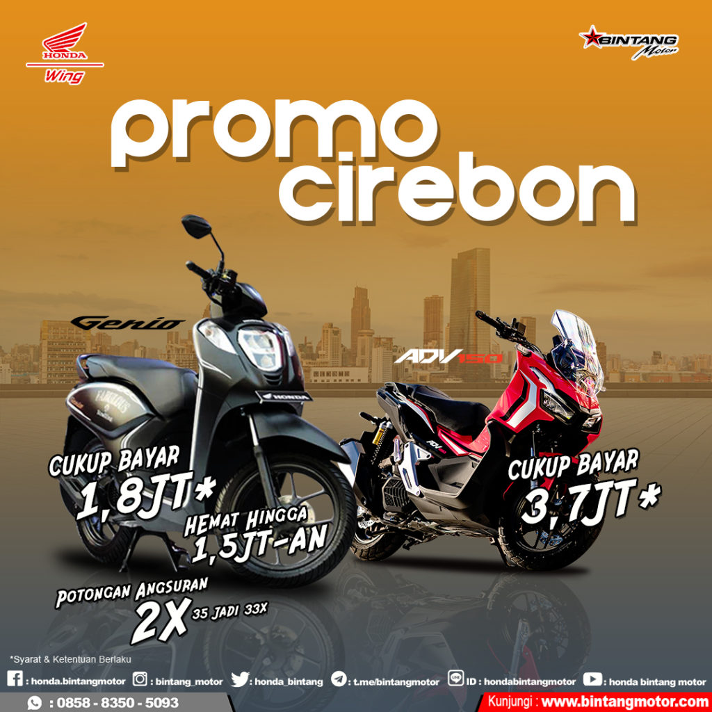 Promo Bintang Motor Cirebon Oktober 2019