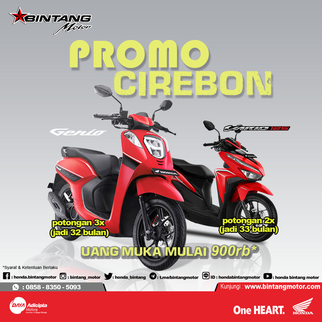 Promo Bintang Motor  Cirebon  November 2019 Honda Bintang 
