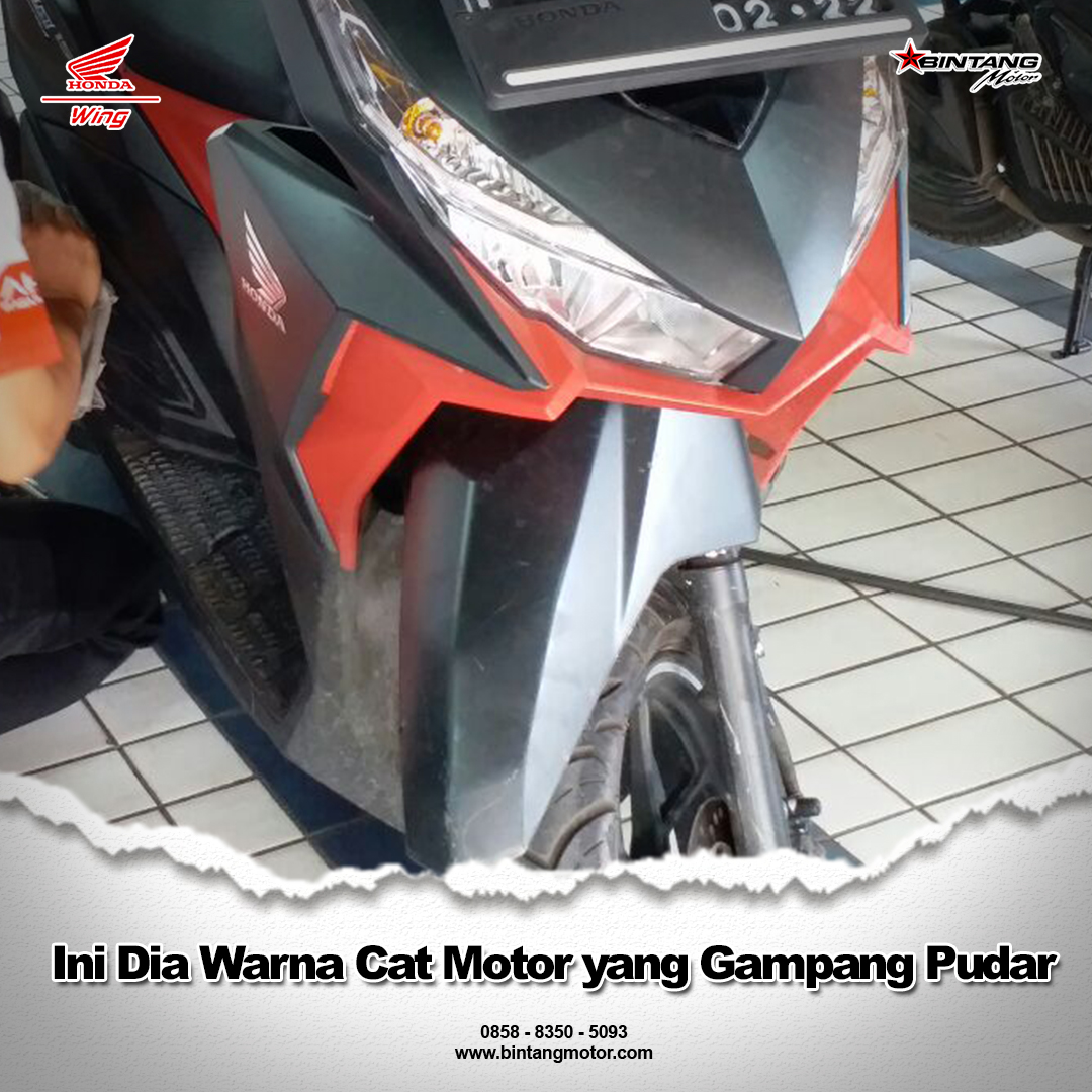 Ini Dia Warna  Cat  Motor yang Gampang Pudar  Honda Bintang 