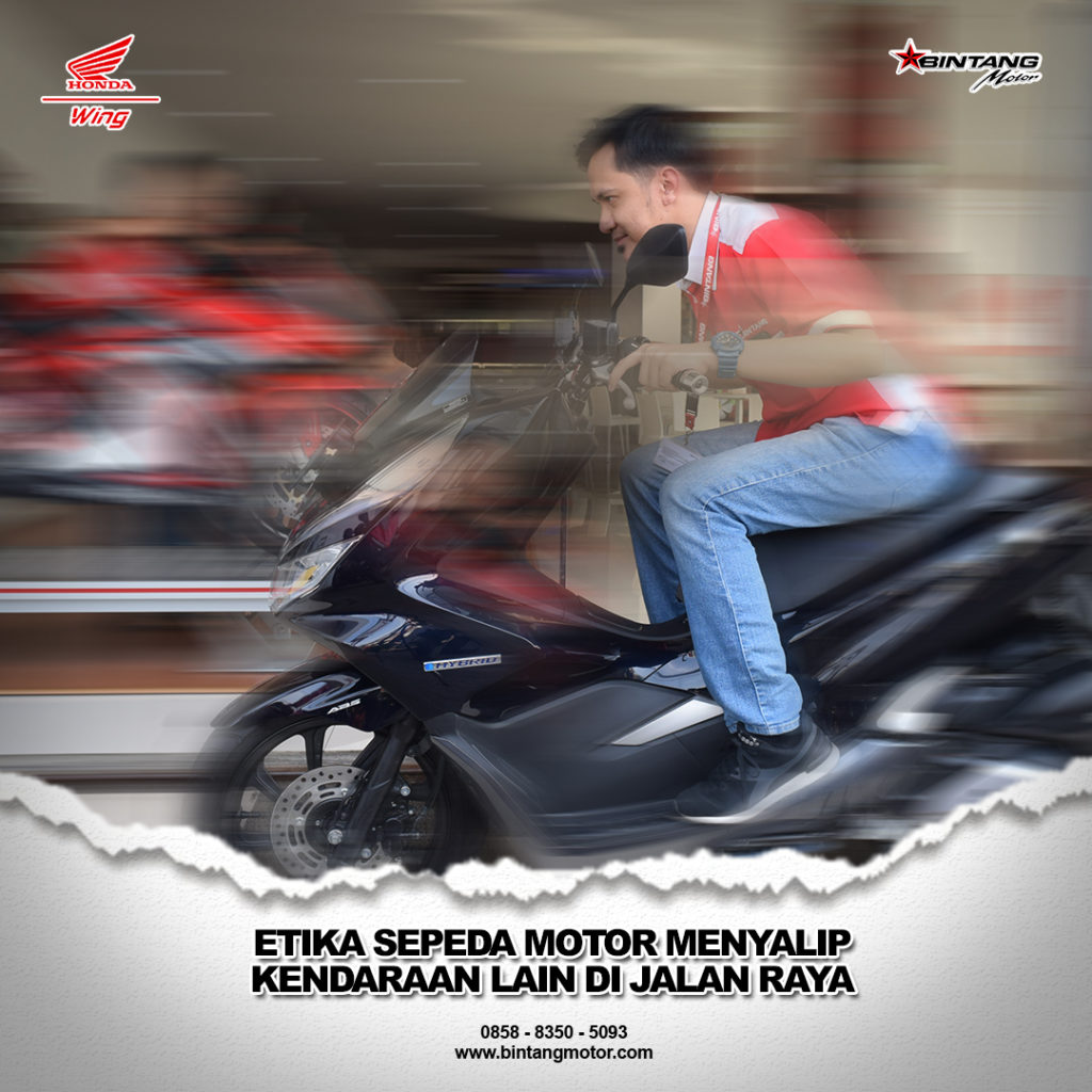 Etika Sepeda Motor Menyalip Kendaraan Lain di Jalan Raya_211219