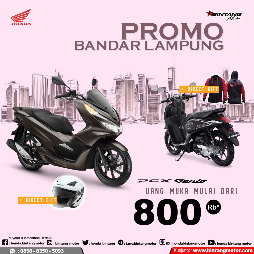 Promo Bintang Motor  Bandar  Lampung  Februari 2020 Honda 