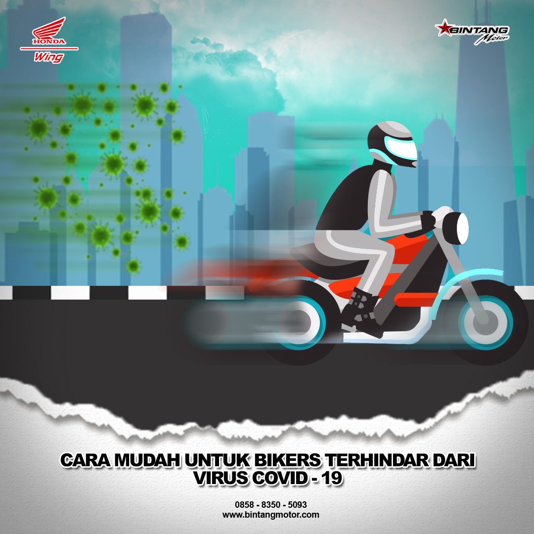 cara agar berhenti dari narkoba  Cara  Mudah Untuk Bikers Agar  Terhindar Dari  Virus Covid 19 